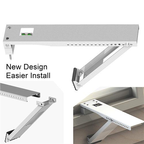 Window Air Conditioner Support Bracket, No Drilling Or Tools Required, Drillless Easy Install AC